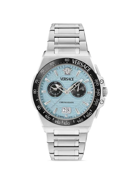 Versace Greca Reaction 43mm watch Blue VE5N00226
