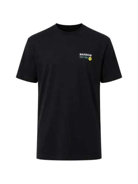 BARROW crewneck graphic T-shirt Black S6BWUATH086110