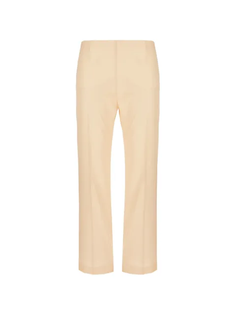 Alberta Ferretti silk trousers Neutrals 261M03080119