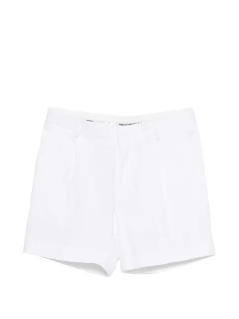 Karl Lagerfeld pressed-crease shorts White 255090562008