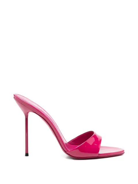 Paris Texas Lidia patent-finish stiletto sandals Pink PX836XVN01