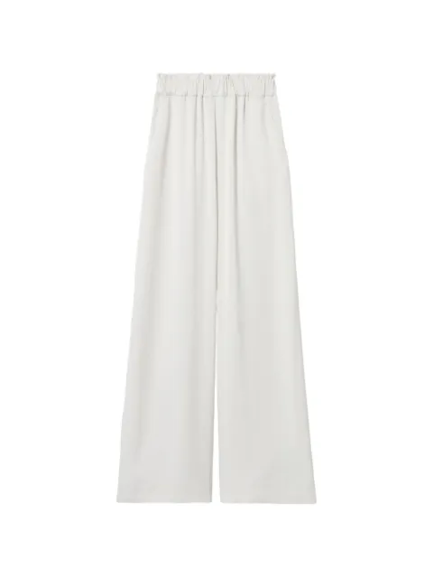 Claudie Pierlot flowy satin trousers Neutrals CFPPA00788