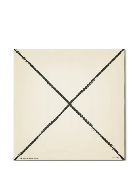 Nanushka silk scarf Neutrals NU26PSSC02471