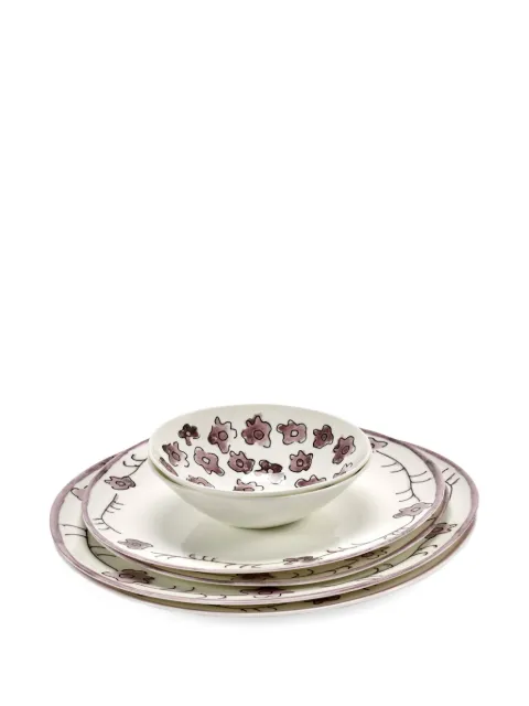 Serax floral servie (set of six) White B9924021400