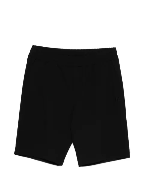 Karl Lagerfeld logo-embroidered elasticated shorts Black 265701562034