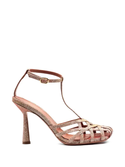 Castagna Lidia T-strap cage sandals Pink LIDIA95507