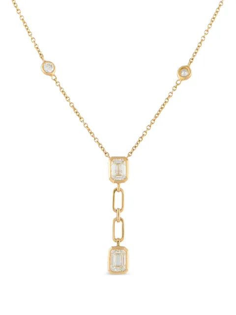 LB Exclusive 18K yellow gold diamond necklace Gold ANK19791Y