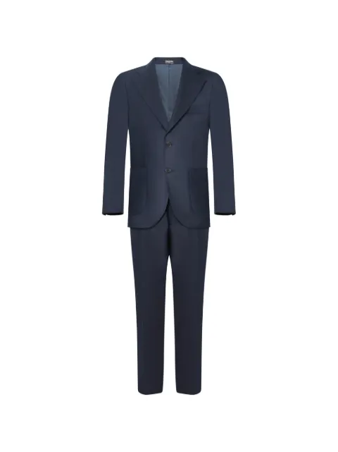 FRANZESE COLLECTION Rolls-Royce single-breasted buttoned suit Blue 321811
