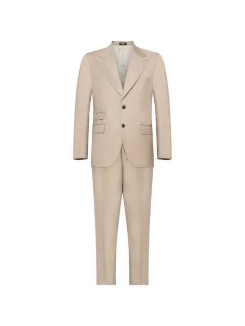 FRANZESE COLLECTION Stefano De Martino single-breasted suit Neutrals 339166