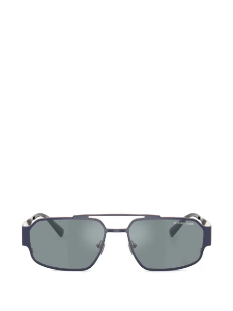 Michael Kors Cape Town geometric-frame sunglasses Blue MK1182