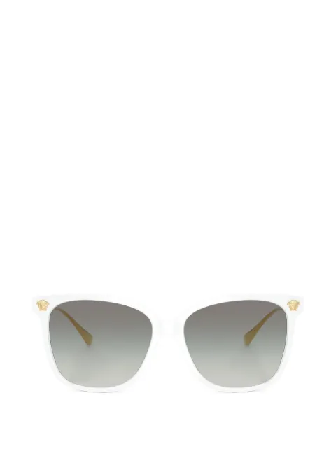 Versace Eyewear geometric-frame sunglasses White VE4507U