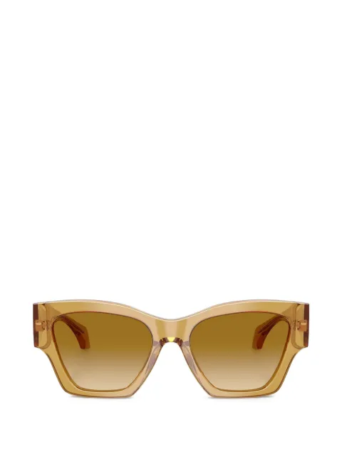 Versace Eyewear geometric-frame sunglasses Yellow VE4492U