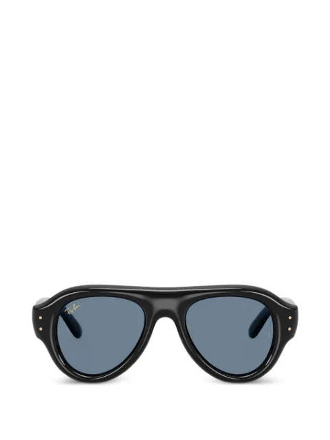 Ray-Ban round-frame sunglasses Black RB492560180