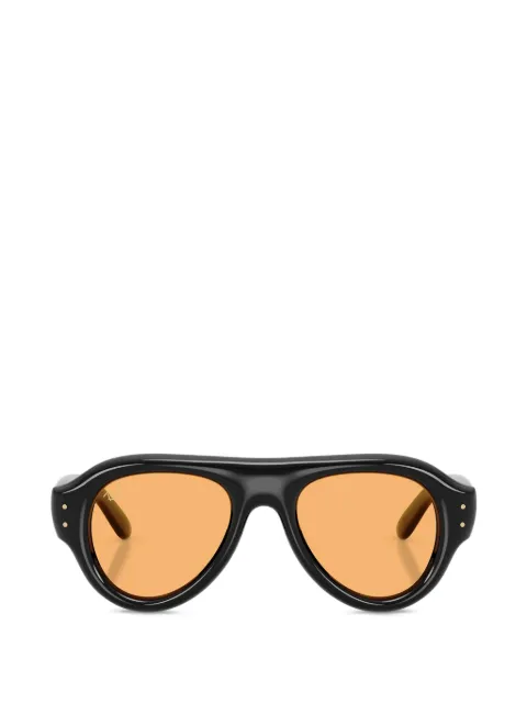 Ray-Ban round-frame sunglasses Black RB49256017