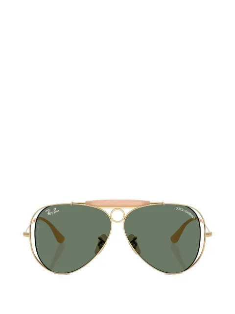 Ray-Ban x Dolce & Gabbana browline sunglasses Gold RB3138M00171