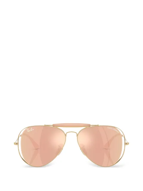 Ray-Ban Outdoorsman pilot sunglasses Gold RB3029M0017J