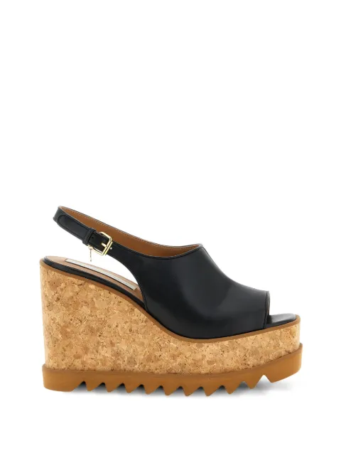 Stella McCartney Sneak-Elyse slingback sandals Black 810687AP0AM0