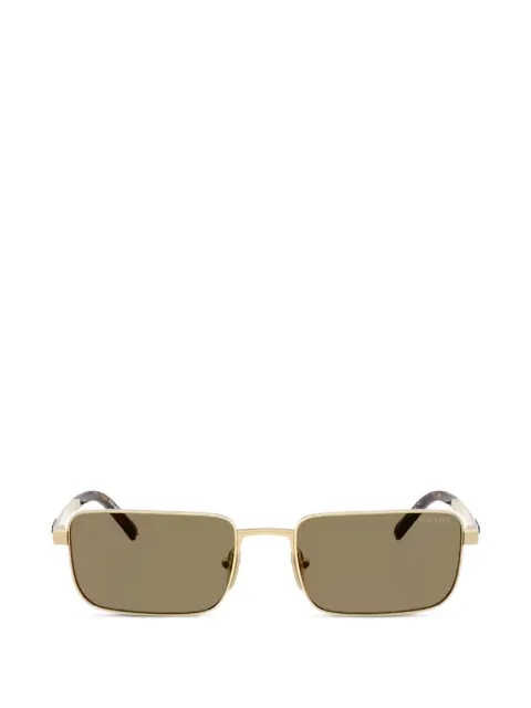 Prada Eyewear rectangle-frame sunglasses Gold PRD54S24J90F