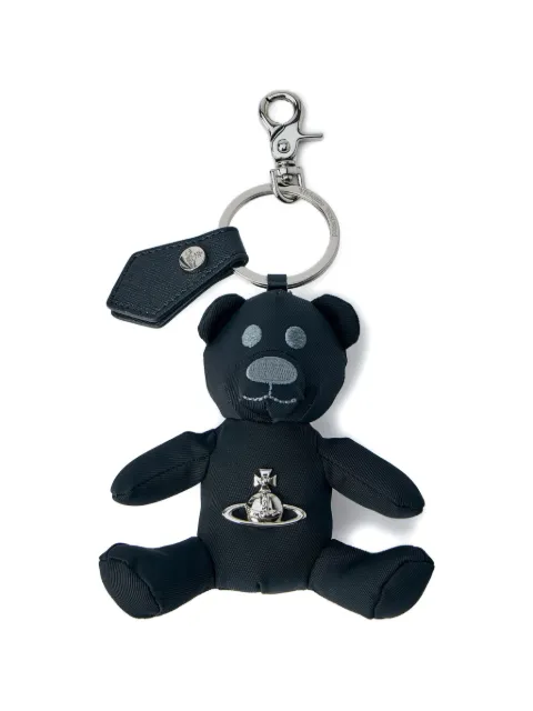 Vivienne Westwood Orb-logo bear keyring Black 82120005UW001YN401
