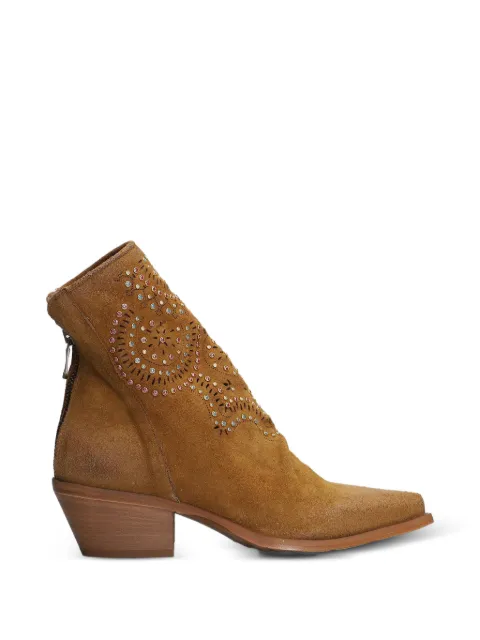 Metisse suede ankle boots Neutrals DX2404