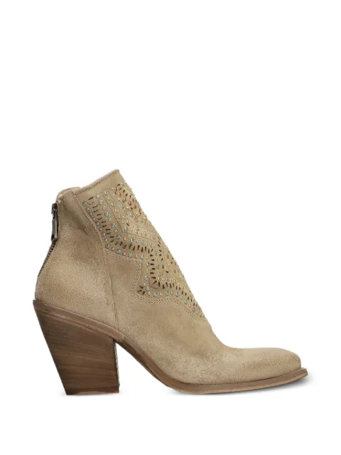 Metisse suede ankle boots Neutrals XD2403