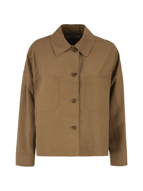Weekend Max Mara chest-pocket jacket Brown 2615041082600