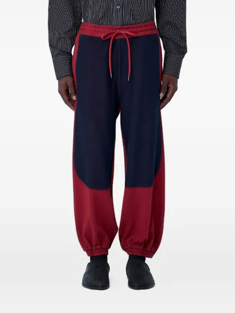 Vivienne Westwood contrast-panel track pants Red 2J01000CJ00B2O102