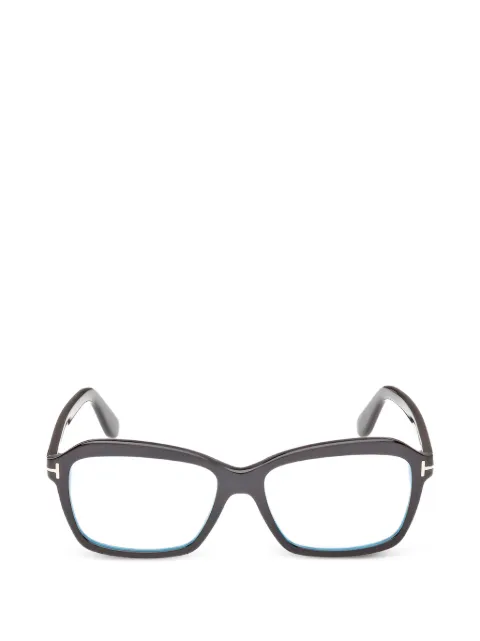 TOM FORD Eyewear rectangle-frame glasses Black FT6129B