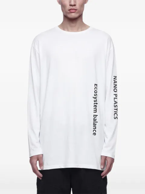 Yohji Yamamoto long-sleeve T-shirt White HKT64