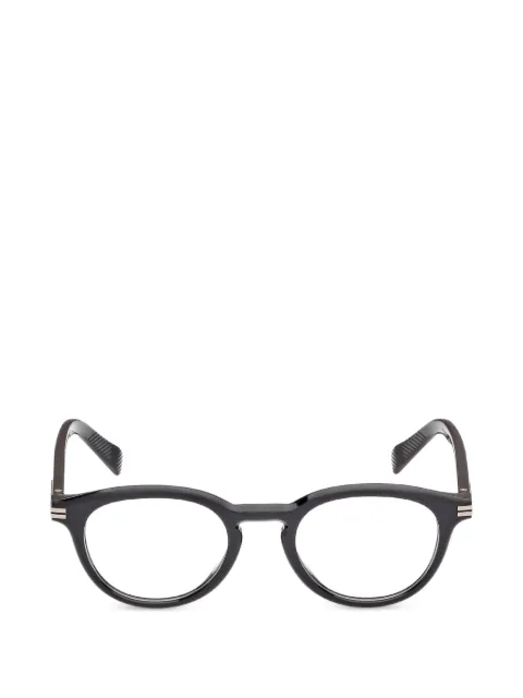Zegna round-frame glasses Black EZ5346001