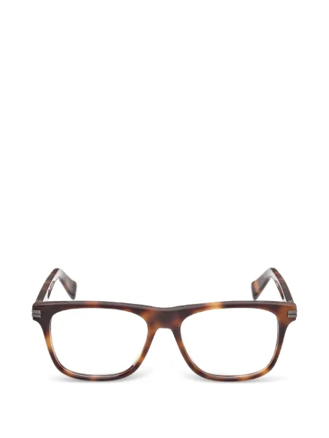 Zegna square-frame glasses Brown EZ5342052