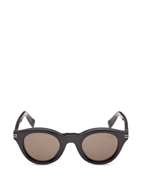 Zegna round-frame sunglasses Black EZ0302