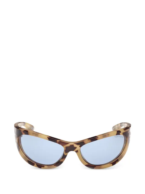 TOM FORD Eyewear cat-eye frame sunglasses Brown FT1365