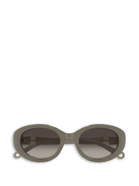 Chloé Eyewear oval-frame sunglasses Grey CH0323SK003
