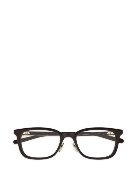 Gucci Eyewear browline frames glasses Brown GG2002OJ002