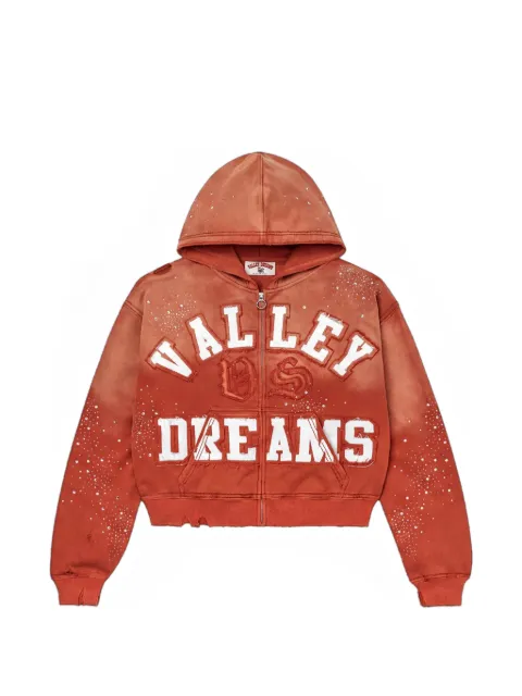 Vale Classico Valley Dreams zip-up hoodie Orange VAL146
