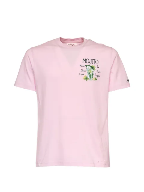 MC2 Saint Barth Portofino graphic-print T-shirt Pink POT000104224L
