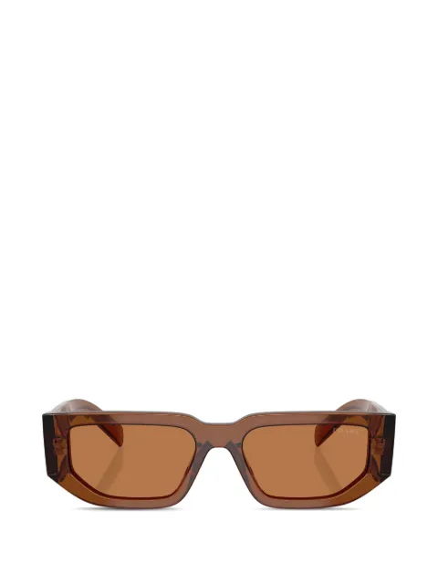 Prada triangle-logo sunglasses Brown PR09ZS20H90Q