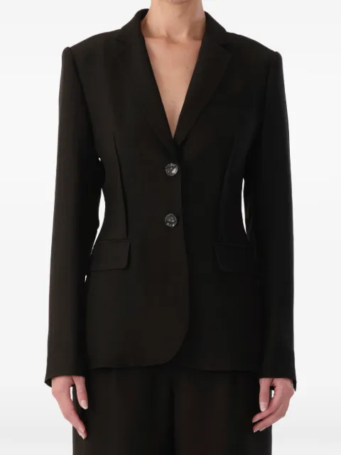 Jason Wu Collection twill single-breasted blazer Black S2609002