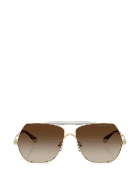 Michael Kors Denver metal-frame sunglasses Gold MK1173101413
