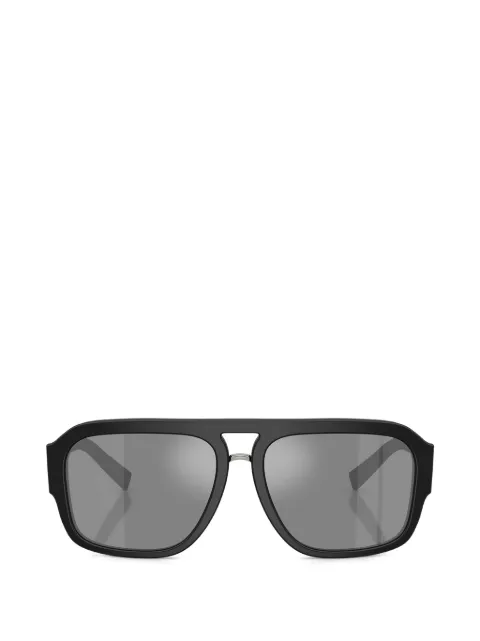 Dolce & Gabbana Eyewear matte pilot sunglasses Black DG440325256G