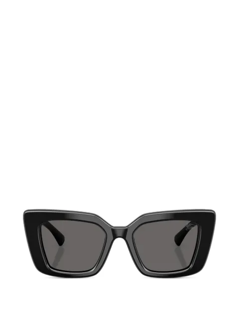 Burberry Eyewear geometric plaque sunglasses Black 0BE4476