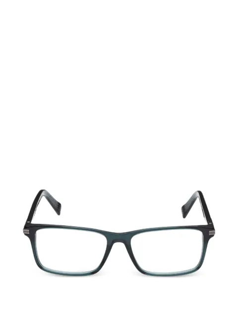 Zegna rectangle-frame glasses Green EZ5333096