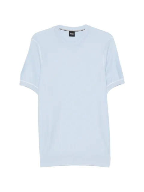 BOSS short-sleeve sweater Blue 50560482