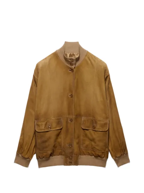 Prada suede jacket Brown 58A295SOOO180Y