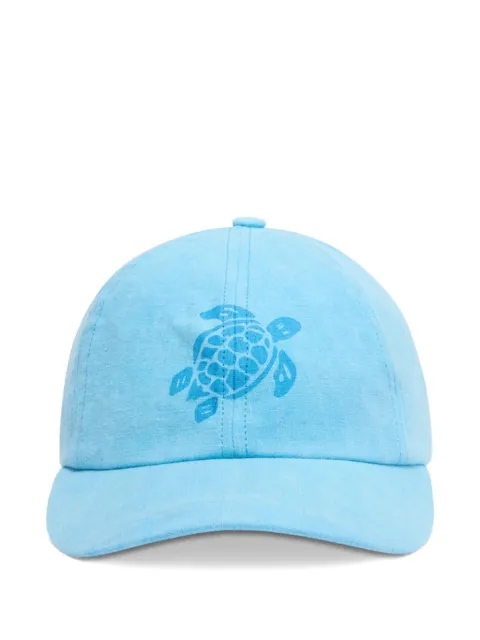 Vilebrequin turtle-print hat Blue OMADU103