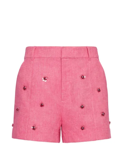 Cinq A Sept wildflower paillette shorts Pink ZP1088A8183ZAZA
