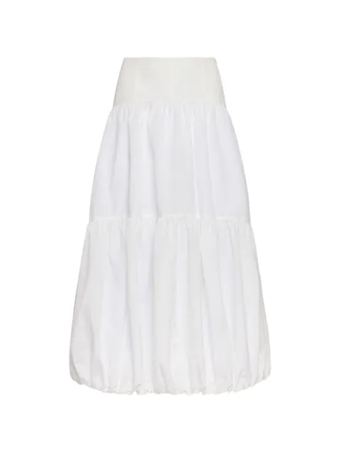 Cinq A Sept Blythe tiered skirt White ZS6065130ZWHT