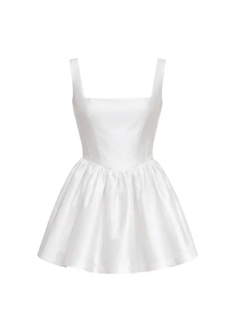 GALIA LAHAV Catherine square-neck mini dress White GLSS26DR19
