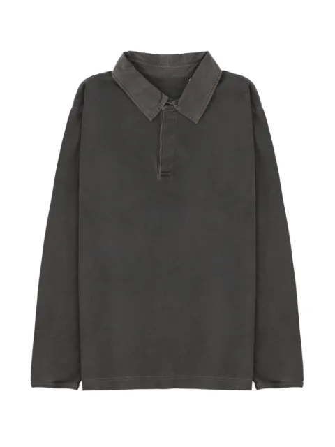 Sunflower long-sleeve polo-shirt Black 2057POLO